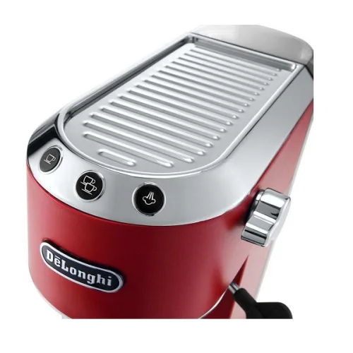Delonghi Dedica Pump Αυτόματη Μηχανή Espresso 1300W Πίεσης 15bar Κόκκινη (EC 685.R) (DLGEC685.R)