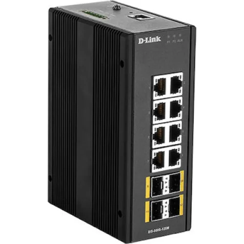 D-Link Switch 12-Port Industrial Gigabit Managed (DIS-300G-12SW)