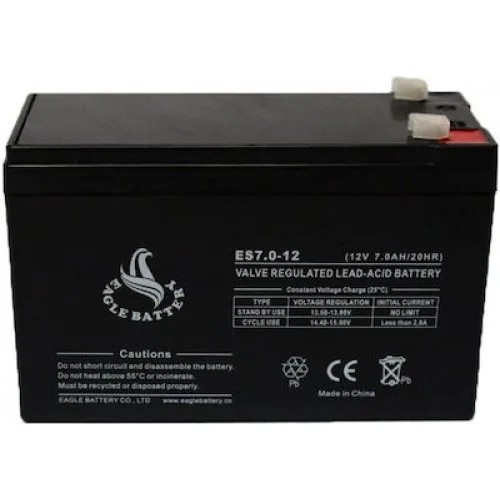 Eagle Battery Μπαταρία UPS με Χωρητικότητα 7Ah και Τάση 12V 1592 1τμχ