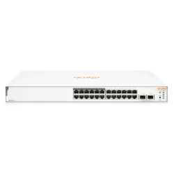 Hewlett Packard Enterprise Aruba 6000 12G Class4 PoE 2G/2SFP 139W Managed L3 Gigabit Ethernet (10/100/1000) Power over Ethernet