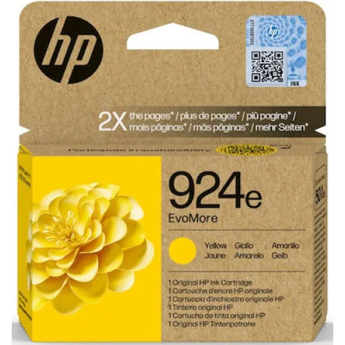 HP 924e EvoMore Yellow Original Ink Cartridge