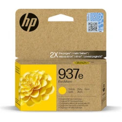 HP 937e EvoMore Yellow Original Ink Cartridge