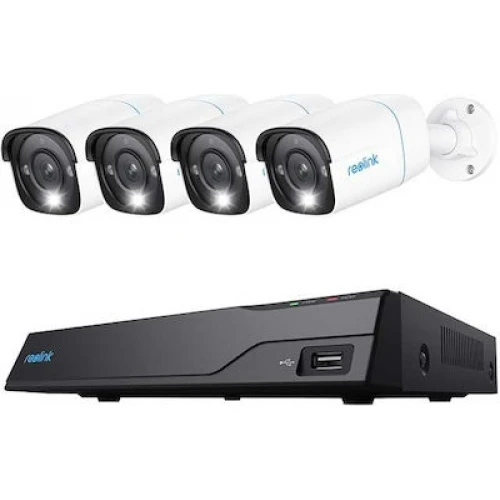 Reolink Ολοκληρωμένο Σύστημα CCTV με 4 Κάμερες 8MP