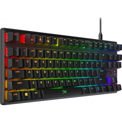 HyperX Alloy Origins Core PBT HX Aqua - Mechanical Gaming keyboard USB QWERTY US English Black