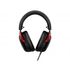 HyperX Cloud III Over Ear Gaming Headset με σύνδεση 3.5mm / USB Μαύρο / Κόκκινο