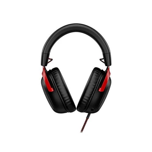 HyperX Cloud III Over Ear Gaming Headset με σύνδεση 3.5mm / USB Μαύρο / Κόκκινο