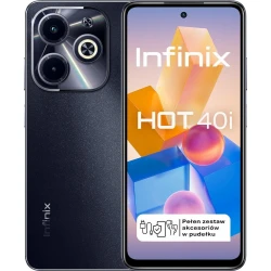 Infinix Hot 40i X6528B (4GB RAM|128GB ) NFC - Starlit Black