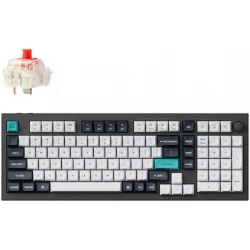 Keychron Q5 Max QMK/VIA (Q5M-M1) Wireless Custom Mechanical Keyboard-Red Switch US Layout