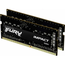 KINGSTON Memory KF432S20IBK2/32 ,FURY Impact DDR4 SODIMM, 3200MT/s,  KIT OF 2  2X16GB