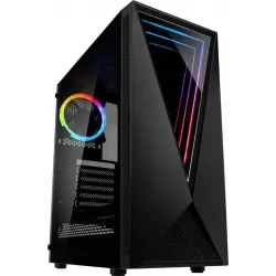 Kolink VOID RGB Midi-Tower - black - Tempered Glass Window