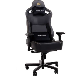 Monarch Prometheus Καρέκλα Gaming Δερματίνης Midnight Black
