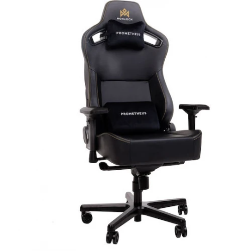 Monarch Prometheus Καρέκλα Gaming Δερματίνης Midnight Black