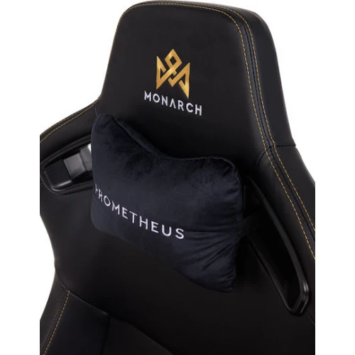 Monarch Prometheus Καρέκλα Gaming Δερματίνης Midnight Black