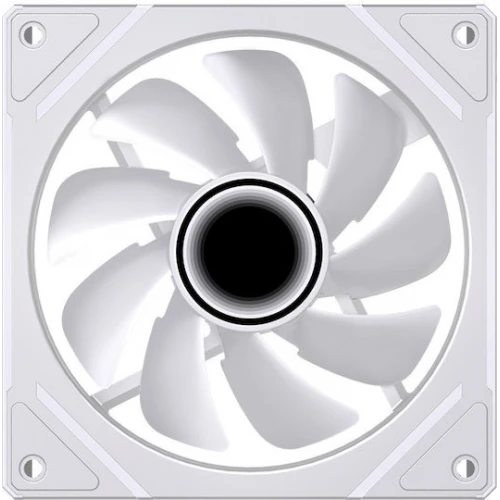 Monarch Gear Zephyrus Case Fan 120mm με RGB Φωτισμό και Σύνδεση 6-Pin 3τμχ Λευκό