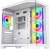 Monarch Gear Pandora Gaming Midi Tower Κουτί Υπολογιστή με Πλαϊνό Παράθυρο Λευκό