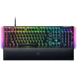 Razer BLACKWIDOW V4 - RGB Gaming Mechanical Keyboard - Underglow LED - Macro - Yellow Linear Switch