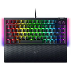 Razer BLACKWIDOW V4 - RGB Gaming Mechanical Keyboard - Underglow LED - Macro - Green Clicky Switches