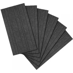 Streamplify ACOUSTIC PANEL - 6 Pack, grey 60x30cm, 12mm -20db noise reduction