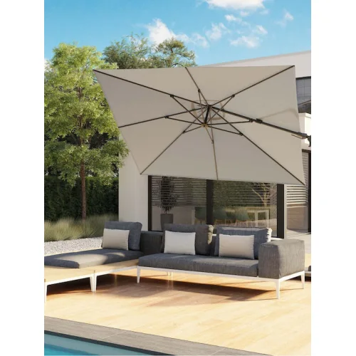 Ομπρέλα Challenger Premium 350x260εκ. | Εκρού