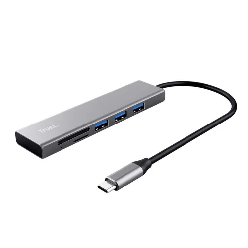 HUB USB-C TRUST HALYX & CARDREADER 24191