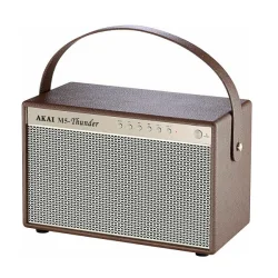 Akai M5-Thunder Ηχείο Bluetooth 30W με Διάρκεια Μπαταρίας έως 12 ώρες Καφέ