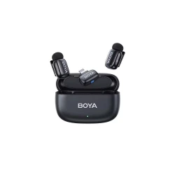 BOYA Mini iPhone Lightning - 2,4GHz 2mic Wireless Microphone with Charging Box