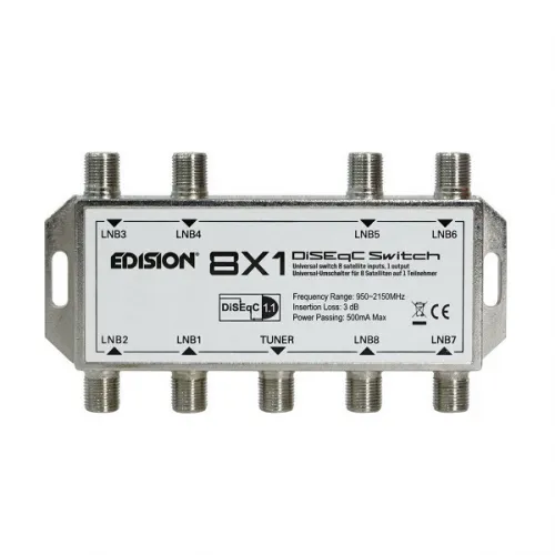 Edision Πολυδιακόπτης DISEQC 8x1