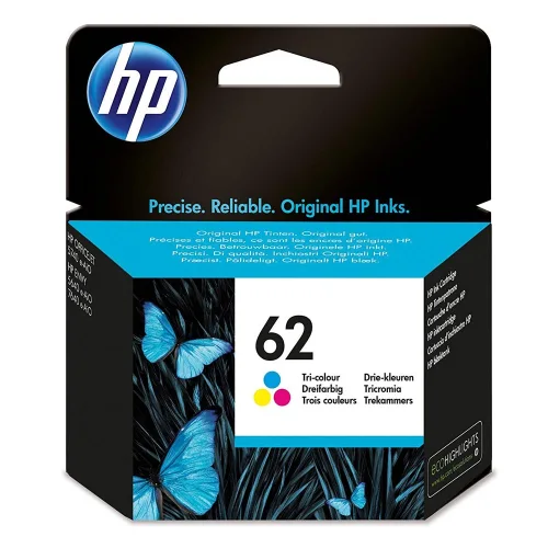 HP 62 Original Standard Yield Cyan, Magenta, Yellow