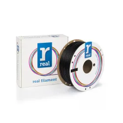 REAL PLA Recycled 3D Printer Filament - Black - spool of 1Kg - 1.75mm (REFPLARBLACK1000MM175)