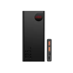 Baseus Adaman Overseas Edition 2021 Power Bank 10000mAh 22.5W με 2 Θύρες USB-A και Θύρα USB-C Power Delivery / Quick Charge 3.0
