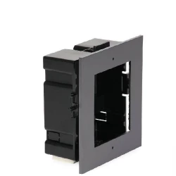 Hikvision DS-KD-ACF1/PLASTIC Βάση για Μπουτονιέρα Θυροτηλεφώνου Για Χωνευτή Τοποθέτηση 1 Module Πλαστικό