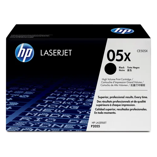 HP 05X Toner Laser Εκτυπωτή Μαύρο High Yield 6500 Σελίδων (CE505X)
