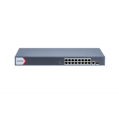 HIKVISION Switch με 16 Θύρες Gigabit (1Gbps) Ethernet και 1 SFP Θύρα DS-3E1518P-EI(O-STD)V2