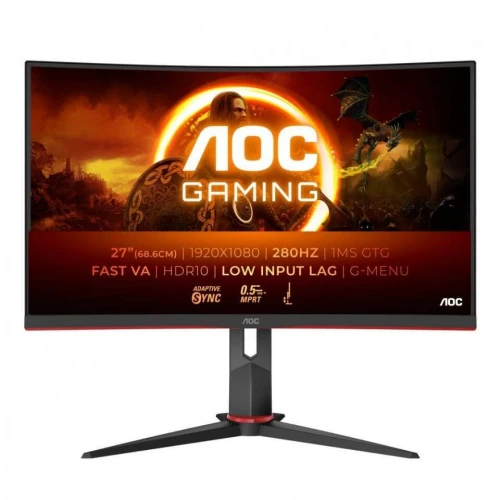 AOC C27G2Z3/BK FHD Ergonomic Gaming Monitor 27" 280Hz
