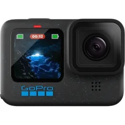 GoPro Hero12 Action Camera 5K Υποβρύχια με Οθόνη Αφής 2.27" Μαύρη GoPro Hero12 Action Camera 5K Υποβρύχια με Οθόνη Αφής 2.27" Μαύρη