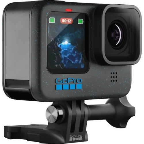 GoPro Hero12 Action Camera 5K Υποβρύχια με Οθόνη Αφής 2.27" Μαύρη