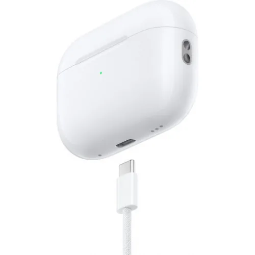 Apple AirPods Pro 2 με MagSafe Charging Case (USB‑C) In-ear Bluetooth Handsfree Ακουστικά με Αντοχή στον Ιδρώτα και Θήκη Φόρτισης Λευκά
