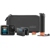 GoPro HERO13 Action Camera 5K Λήψης 360° Υποβρύχια Accessory Bundle με Οθόνη 2.27" και Wi-Fi Μαύρη