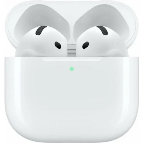 Apple AirPods 4 Earbud Bluetooth Handsfree Ακουστικά με Αντοχή στον Ιδρώτα και Θήκη Φόρτισης Λευκά