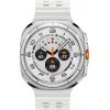 Samsung Galaxy Watch Ultra (2025) Titanium 47mm Αδιάβροχο με eSIM και Παλμογράφο (Λευκό)