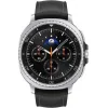 Samsung Galaxy Watch8 Classic Stainless Steel 46mm Αδιάβροχο με Παλμογράφο (Μαύρο)