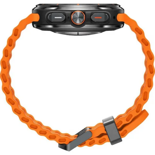 Samsung Galaxy Watch Ultra (2025) Titanium 47mm Αδιάβροχο με eSIM και Παλμογράφο (Γκρι)