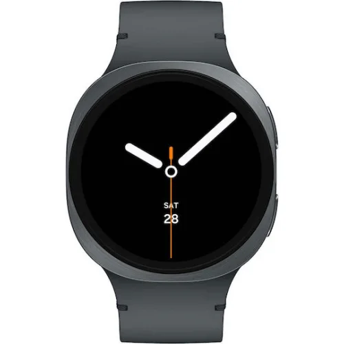 Samsung Galaxy Watch8 Aluminium 44mm Αδιάβροχο με Παλμογράφο (Dark Gray)