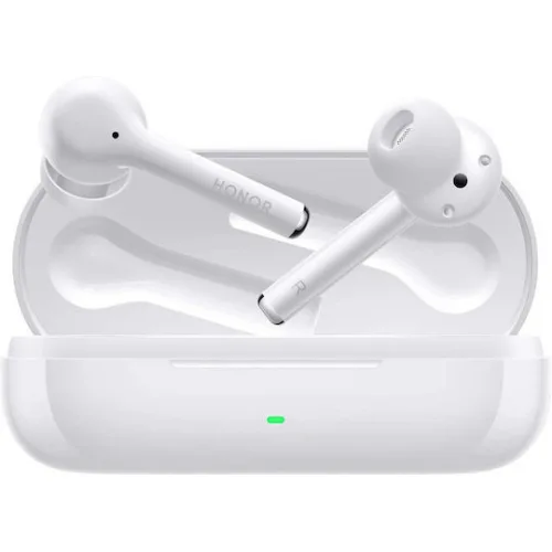 Honor Magic In-ear Bluetooth Handsfree Ακουστικά με Αντοχή στον Ιδρώτα και Θήκη Φόρτισης Λευκά