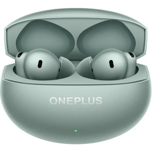 OnePlus Buds 4 Bluetooth Handsfree Ακουστικά με Αντοχή στον Ιδρώτα και Θήκη Φόρτισης Πράσινα