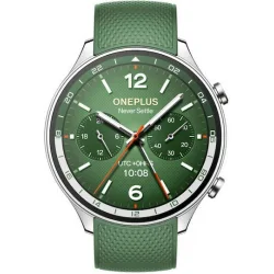 OnePlus Watch 2R Stainless Steel 47mm με Παλμογράφο (Πράσινο)