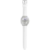 Samsung Galaxy Watch8 Classic LTE Stainless Steel 46mm Αδιάβροχο με eSIM και Παλμογράφο (Λευκό)