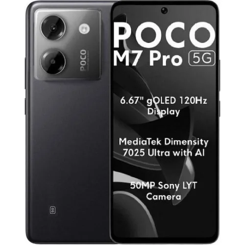 Xiaomi Poco M7 Pro 5G Dual SIM (8/256GB) Μαύρο
