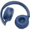 JBL Tune 510BT Ασύρματα / Ενσύρματα On Ear Ακουστικά με 40 ώρες Λειτουργίας και Quick Charge Μπλε