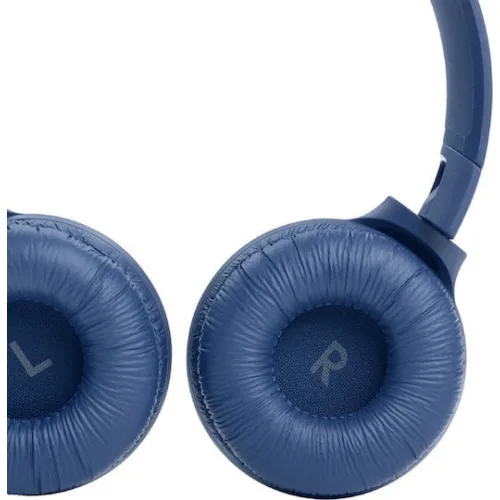 JBL Tune 510BT Ασύρματα / Ενσύρματα On Ear Ακουστικά με 40 ώρες Λειτουργίας και Quick Charge Μπλε